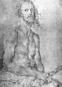 Albrecht Durer Self-Portrait as the Man of Sorrows France oil painting artist
